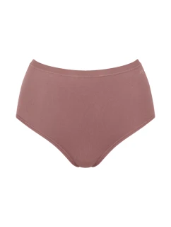 Dámské kalhotky GO Daily Cotton Highwaist - BROWN - sv. hnědé 1141 - SLOGGI