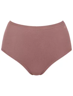 Dámské kalhotky GO Daily Cotton Highwaist - BROWN - sv. hnědé 1141 - SLOGGI