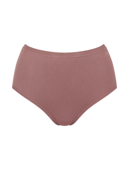 Dámské kalhotky GO Daily Cotton Highwaist - BROWN - sv. hnědé 1141 - SLOGGI Dámské kalhotky GO Daily Cotton Highwaist - BROWN - sv. hnědé 1141 - SLOGGI