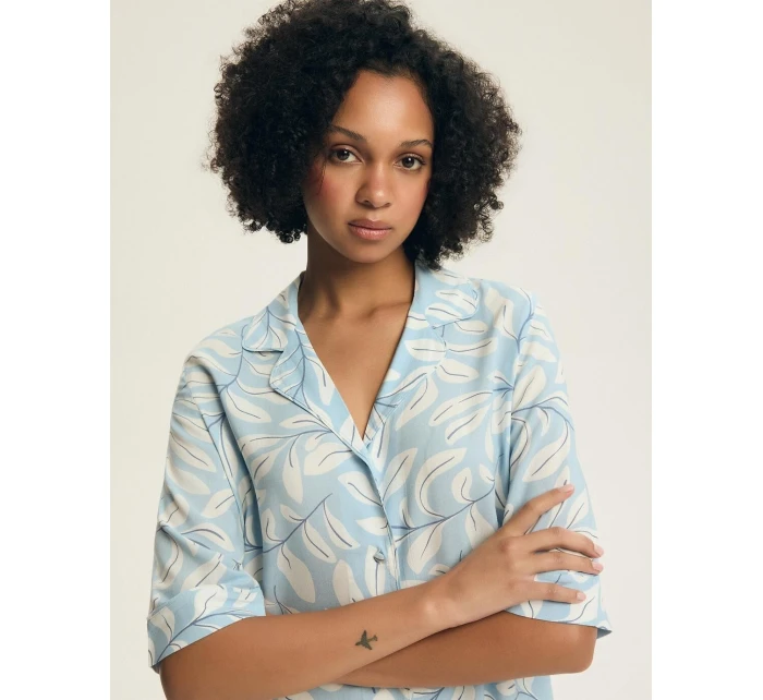 Henderson Dámské pyžamo  kr/r S3XL pruhované model 22003076 - HENDERSON LADIES