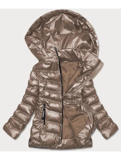 Prošívaná bunda v barvě pro přechodné období model 17144773 - S'WEST