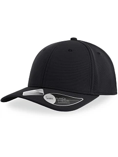 Atlantis Headwear Sand 6 panelová baseballová kšiltovka "Sand" 33.0200 black