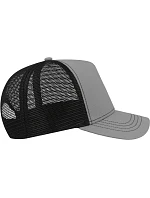 Atlantis Headwear Rapper Canvas-S 5 panelová Trucker kšiltovka 33.0234 grey/black Atlantis Headwear Rapper Canvas-S 5 panelová Trucker kšiltovka 33.0234 grey/black