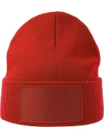 Atlantis Headwear Wind-S Patch Pletená čepice patch 33.0293 red Atlantis Headwear Wind-S Patch Pletená čepice patch 33.0293 red