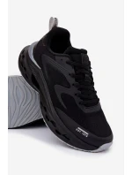 Pánské Sportovní Boty Na Platformě Big Star RR174022 Hi-Poly System Černé Pánské Sportovní Boty Na Platformě Big Star RR174022 Hi-Poly System Černé