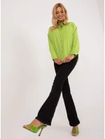 Košile BA KS 0274.47 limetkově zelená Košile BA KS 0274.47 limetkově zelená