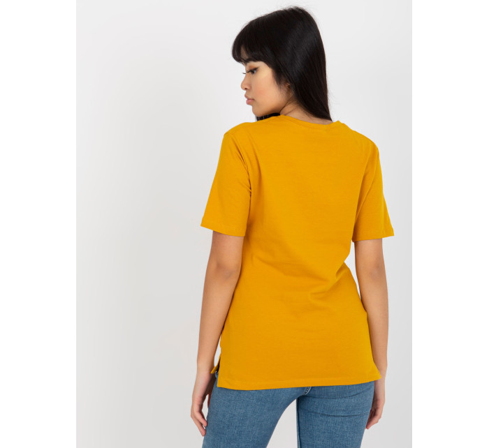 Dámské tričko EM TS HS 20 25.41X tmavě žlutá - FPrice