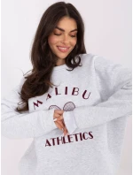 Bluza MJ BL model 21766126 jasny szary - FPrice Bluza MJ BL model 21766126 jasny szary - FPrice