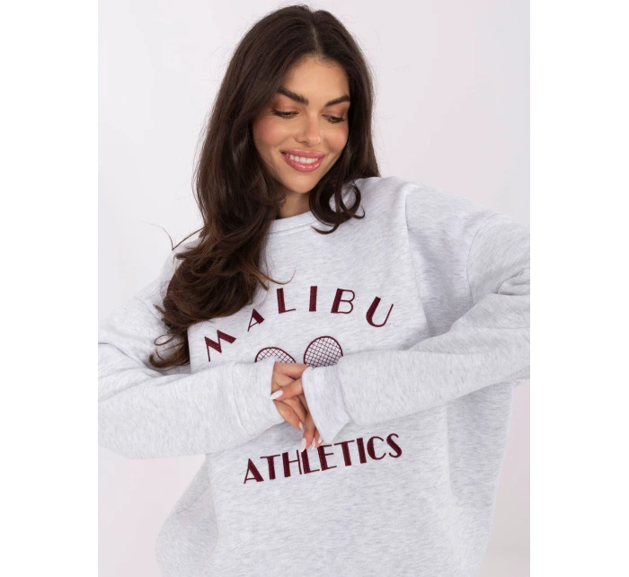 Bluza MJ BL model 21766126 jasny szary - FPrice Bluza MJ BL model 21766126 jasny szary - FPrice