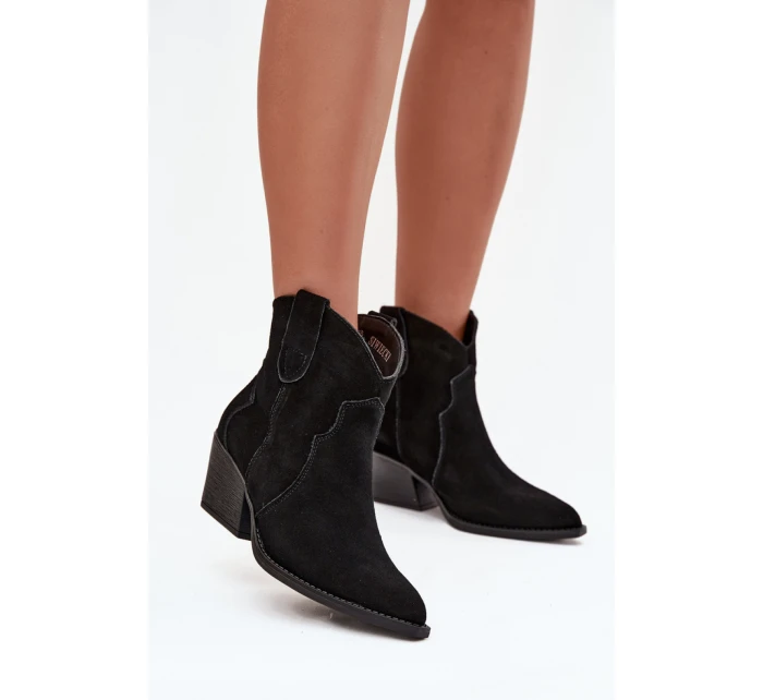 Boty na podpatku  model 219125 Step in style