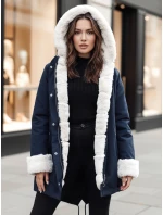 Dámská zimní bunda navy blue Dstreet model 21982597 - FashionStreet
