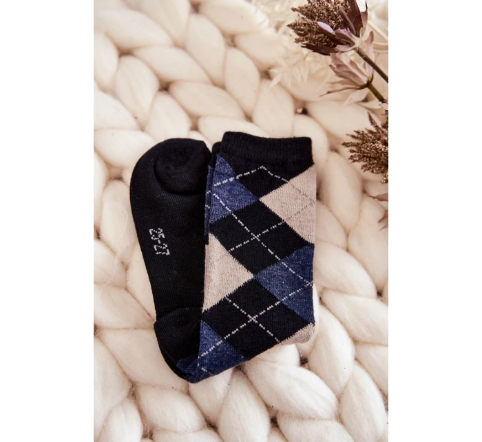 vysoké kostkované ponožky vícebarevné model 21604824 - Just Play