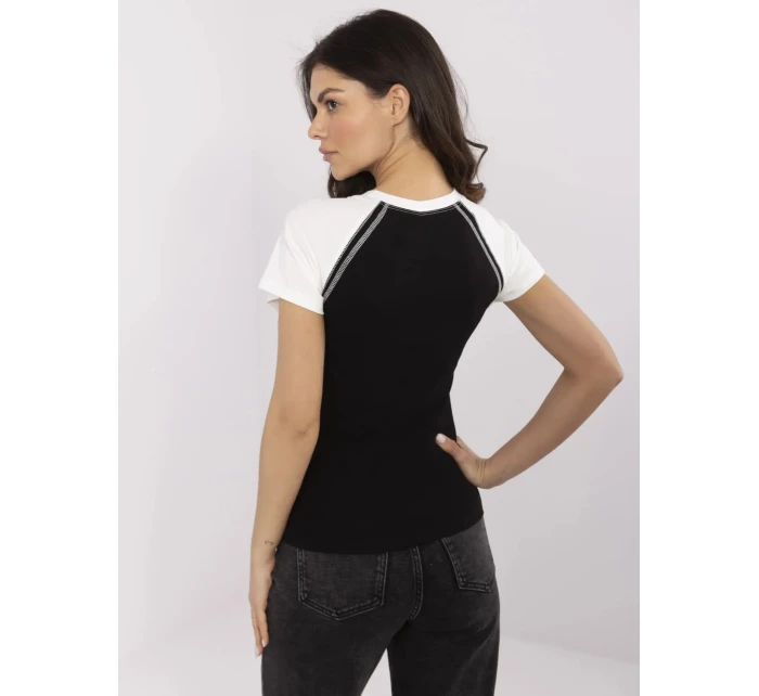 NM TS Tričko model 21003973 černé a bílé - FPrice