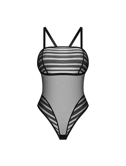 Dámské body  Teddy černé  model 22097951 - Obsessive
