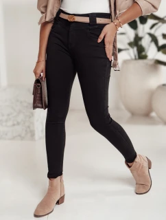 Dámské skinny džíny SKINTRA černé FashionStreet UY2218