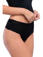 Dámská tanga Bellie black maxi - JULIMEX