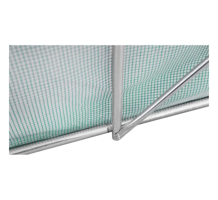 ZAHRADNÍ TUNEL 300x600x200 cm PE KONSTRUKCE ZELENÁ OCEL