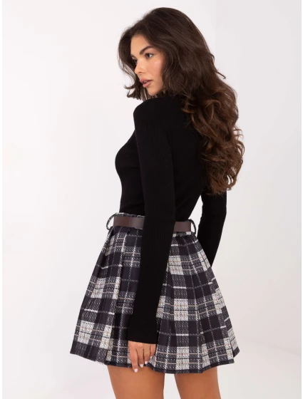 Spódnica MI SD model 21388994 czarny - FPrice Spódnica MI SD model 21388994 czarny - FPrice