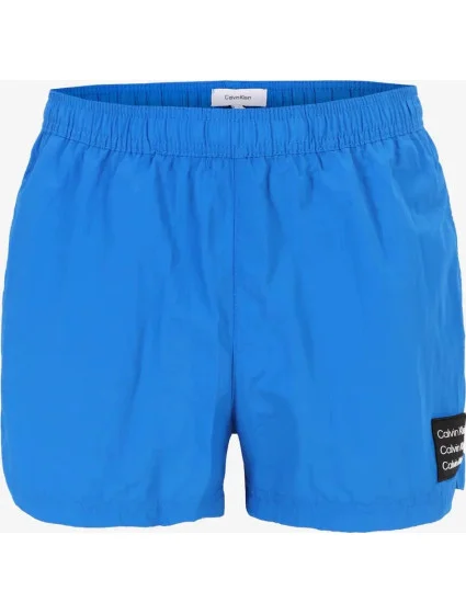 Pánské plavkové kraťasy KM0KM00711 C46 - královský modrá - Calvin Klein