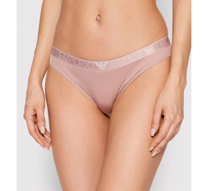 Dámské kalhotky 163334 2R235 05671 - starorůžová - Emporio Armani