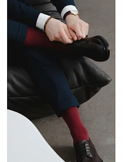 Bavlněné pánské podkolenky 027