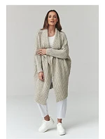 Svetr na zapínání model 226880 Makadamia Svetr na zapínání model 226880 Makadamia