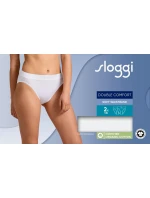 sloggi Double Comfort T Tai 2P - WHITE - SLOGGI WHITE - SLOGGI