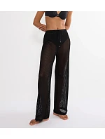 BEACH MYWEAR - Háčkované kalhoty s vysokým pasem a korálkovými tkaničkami Triumph BEACH MYWEAR - Háčkované kalhoty s vysokým pasem a korálkovými tkaničkami Triumph