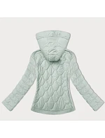 Dámská prošívaná krátká bunda J Style mint (16M9239-156) Dámská prošívaná krátká bunda J Style mint (16M9239-156)
