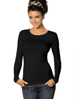 Dámské tričko Manati long black - BABELL