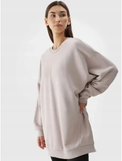 Dámská mikina bez podšívky s kapucí 4F 4FAW23TSWSF0764-56S