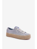 Dámské Tenisky Na Platformě S Pletením model 21693330 Světle Béžové - Lee Cooper