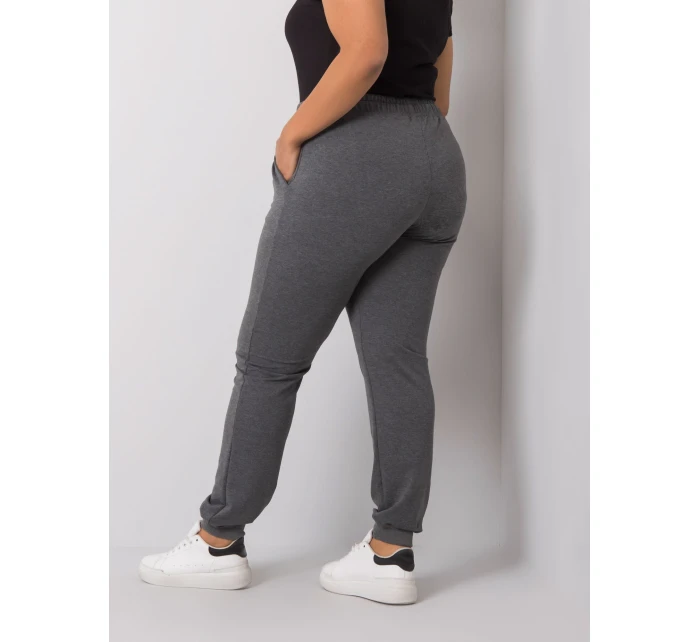 RV DR 6301.88 tepláky tmavě šedé RV DR 6301.88 tepláky tmavě šedé