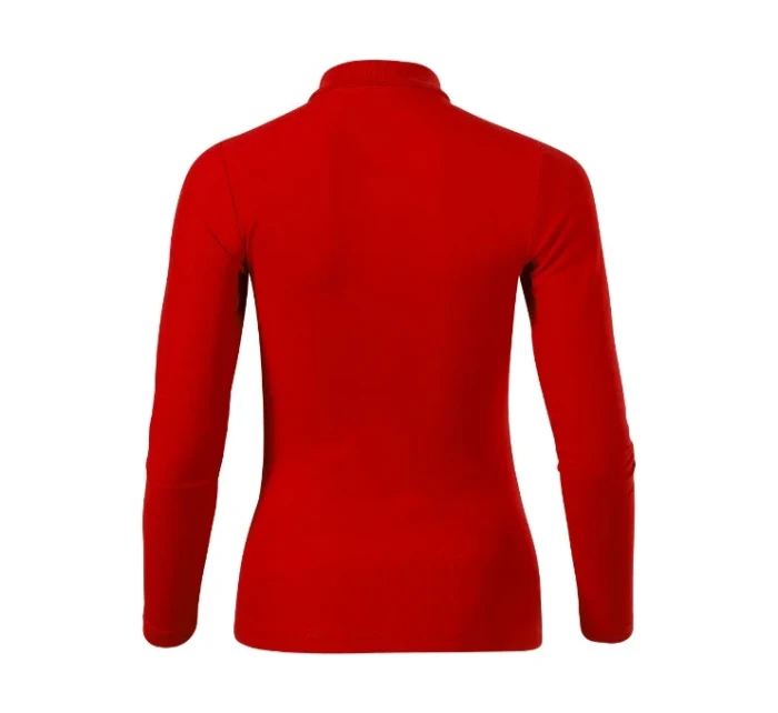 Pique Polo LS polokošile dámská červená Pique Polo LS polokošile dámská červená