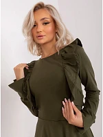 Dámské šaty EM SK HW 20 395.34P khaki - Lily Rose