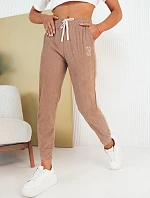 Dámské tepláky BEAR camel FashionStreet UY2073