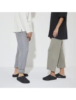 Dámské/pánské zateplené pantofle Birkenstock Anthracite wool felt narrow narrow (1015084)