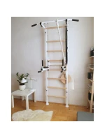 GYMNASTICKÁ TYČ GYNASTICKÁ RUKOJEŤ DĚTSKÉ PŘÍSLUŠENSTVÍ BÍLÁ MATERIÁLNÍ LAVIČKA 413 dětské