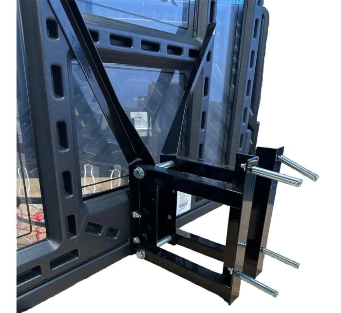 BASKETBALOVÁ DESKA 110X75CM S OBROUČKOU 45CM TYPHOON