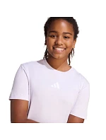 Dětské tričko Essentials fialové model 22059914 - ADIDAS Dětské tričko Essentials fialové model 22059914 - ADIDAS