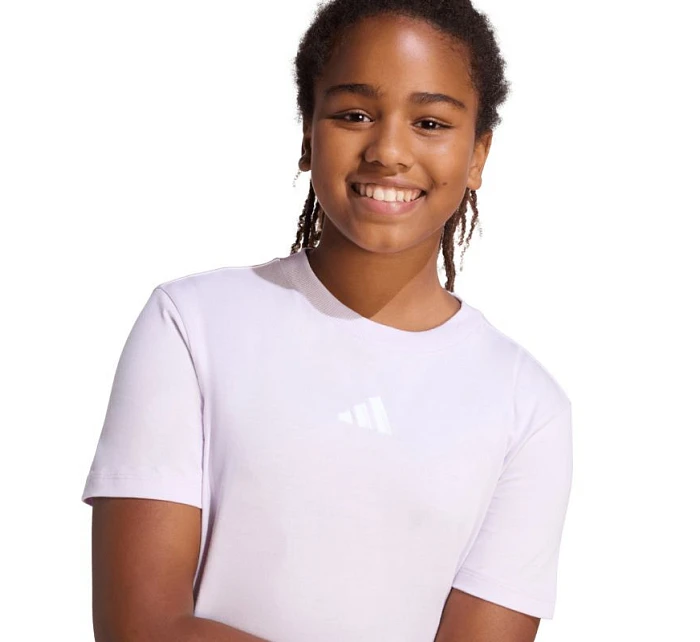 Dětské tričko Essentials fialové model 22059914 - ADIDAS Dětské tričko Essentials fialové model 22059914 - ADIDAS