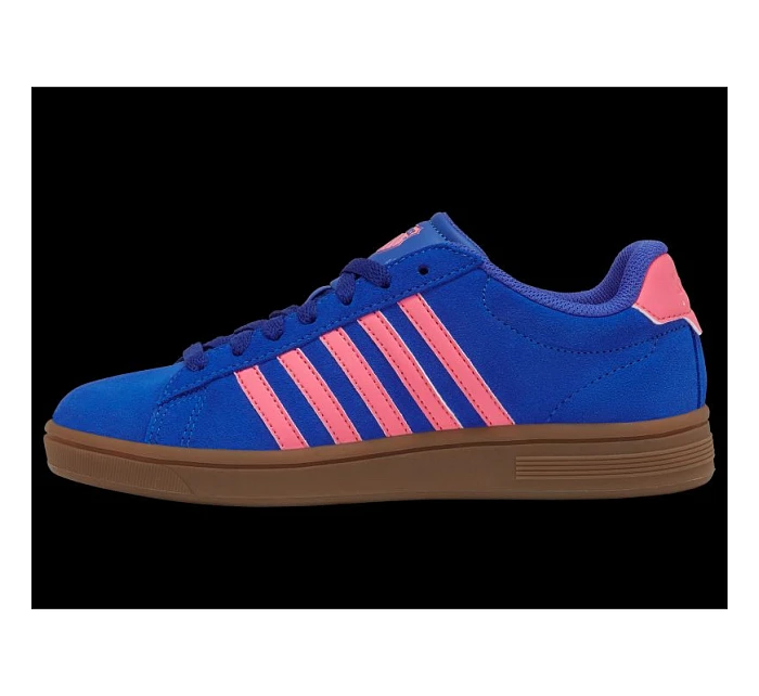 Tenisky K-swiss COURT TIEBRK II SDE DAZZLING BLUE/PINK LEMONADE/GUM-M (99492-480-M)