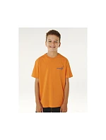 Chlapecké tričko RIP CURL Eternal Shred Art Tee-Boy, oranžové, dětské Chlapecké tričko RIP CURL Eternal Shred Art Tee-Boy, oranžové, dětské