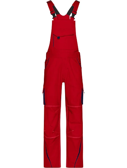 Daiber JN 848 (42-60) Pracovní kalhoty s laclem - Color 02.0848 red/navy Daiber JN 848 (42-60) Pracovní kalhoty s laclem - Color 02.0848 red/navy