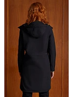 Women Dámský kabát deep black model 22499545 - NEOBLU Women Dámský kabát deep black model 22499545 - NEOBLU