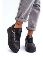 Dámské Sportovní Tenisky Big Star model 21634285 Černé - Big Star Shoes Dámské Sportovní Tenisky Big Star model 21634285 Černé - Big Star Shoes