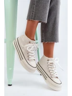 Dámské tenisky na platformě bílé Aineri Dámské tenisky na platformě bílé Aineri