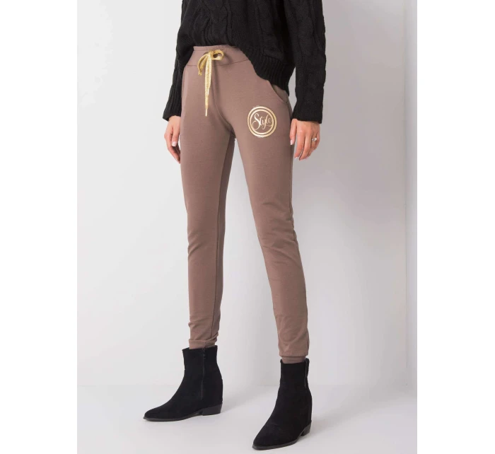 Tepláky RV DR 5992.71 hnědá