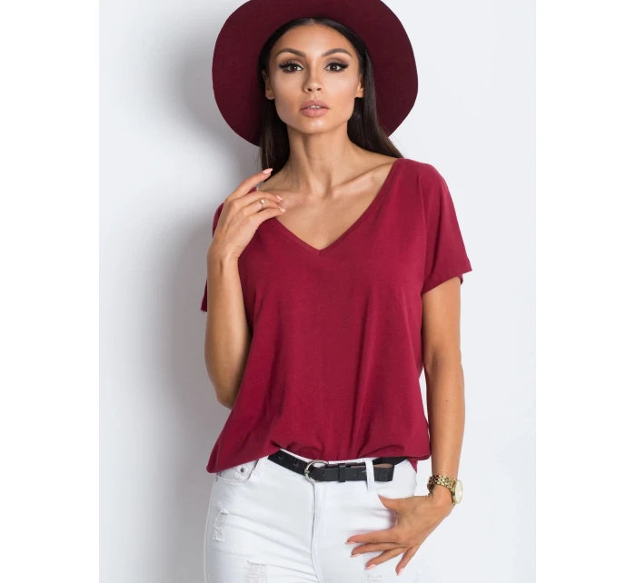 Tričko RV TS 4832.16P kaštanová