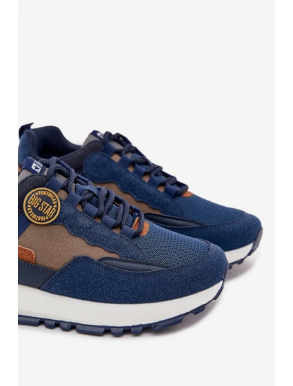 Pánské sportovní tenisky Big Star HI-POLY SYSTEM – tmavě modré Pánské sportovní tenisky Big Star HI-POLY SYSTEM – tmavě modré